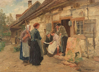 La lettre d'Amérique II - Friedrich Kallmorgen — widok dzieła