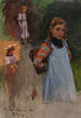 Studium dzieci - Friedrich Kallmorgen — widok dzieła