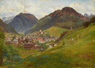 Friedrich Loos - Blick auf Eisenerz.webp