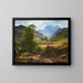 La Ramsau near Berchtesgaden - Friedrich Loos — oprawiony obraz na ścianie