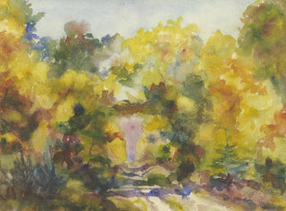Friedrich Mook - Forest path.webp