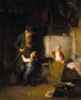 Wizyta dziadka - Friedrich Ortlieb — widok dzieła
