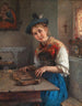 Gracz na cytrze - Friedrich Preller — widok dzieła