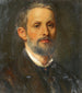 autoportret - Friedrich Staudinger — widok dzieła