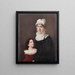Lucretia Elizabeth Hanneby Morgan i Judith Livingston - Friedrich Till — oprawiony obraz na ścianie