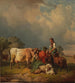Un pré à midi - Friedrich Voltz — widok dzieła