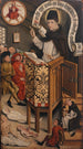 Kazanie Świętego Alberta Wielkiego - Friedrich Walther — widok dzieła