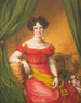 Portret Gabriele von Blow - Friedrich Wilhelm Herdt — widok dzieła