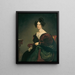 Amalie Klein - Friedrich von Amerling — oprawiony obraz na ścianie