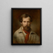 Autoportret - Friedrich von Amerling — oprawiony obraz na ścianie