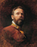Autoportret (konflikt sprawy) - Friedrich von Amerling — widok dzieła