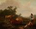 Scena pastoralna - Friedrich von Nerly — widok dzieła