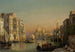 Le Grand Canal à Venise avec vue sur Santa Maria della Salute - Friedrich von Nerly — widok dzieła