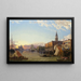 Le Palais des Doges et la Piazzetta di San Marco avec vue sur le Grand Canal et Santa Maria della Salute au loin - Friedrich von Nerly — oprawiony obraz na ścianie