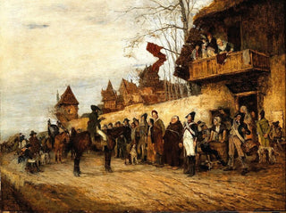 La Réquisition - Friedrich von Puteani — widok dzieła