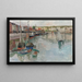 Dieppe - Frits Thaulow — oprawiony obraz na ścianie