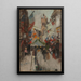 lipca w Dieppe - Frits Thaulow — oprawiony obraz na ścianie