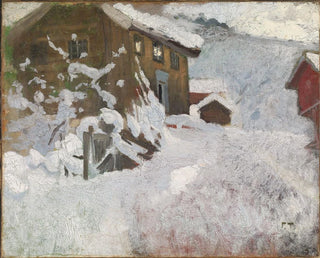 Frits Thaulow - Norwegian Winter.webp
