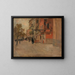 Rue à Venise - Frits Thaulow — oprawiony obraz na ścianie