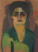 Portret Fortuny Brulez - Frits van den Berghe — widok dzieła