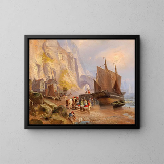 Fritz Bamberger - Fishermen on the Beach.webp