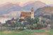 Widok na Spitz w dolinie Wachau - Fritz Lach — widok dzieła