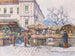 Targ Naschmarkt w Wiedniu - Fritz Lach — widok dzieła