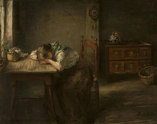 Porzucony - Fritz von Uhde — widok dzieła
