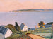 Widok z daleka na Awajishima - Fujishima Takeji — widok dzieła