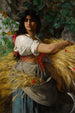 La Glaneuse - Gabriel Ferrier — widok dzieła