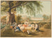 Le repas champêtre, costumes de Lucerne - Gabriel Lory le Jeune — widok dzieła