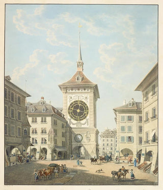 Gabriel Lory the older - Vue de la tour de la GrandeHorloge Berne.webp