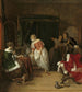 L'intrus - Gabriel Metsu — widok dzieła