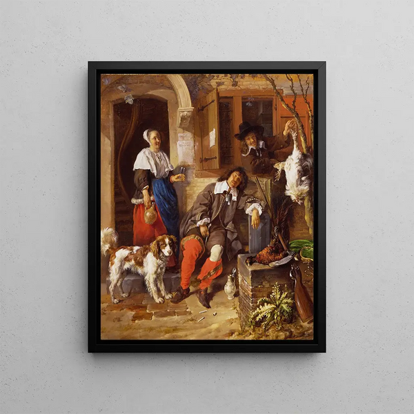 Gabriel Metsu - The Sleeping Sportsman.webp