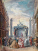 Festiwal Wenecki - Gabriel de Saint-Aubin — widok dzieła