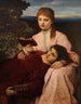 Godziny wolnego czasu - Gabriel von Max — widok dzieła