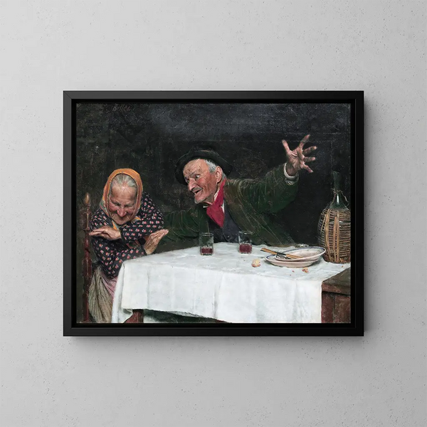 Le Joker - Gaetano Bellei — oprawiony obraz na ścianie