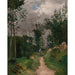 Reprodukcja obrazu Strażnik leśny w lesie Fontainebleau (około 1870) - Alfred Sisley