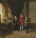 Garrick z Burtonem i Palmerem w L'Alchimiste - Johan Joseph Zoffany — widok dzieła