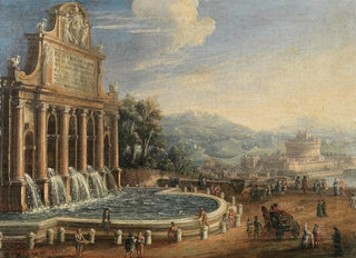 Gaspar Van Wittel - Fontana dellAcqua Paola.webp