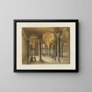 Gaspare Fossati - Aya Sofia Constantinople as recently restored by order of H M the sultan AbdulMedjid Pl14.webp