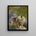 Le Bain - Gaston La Touche — oprawiony obraz na ścianie