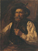 Premier portret z fajką - Gejza Kukán — widok dzieła