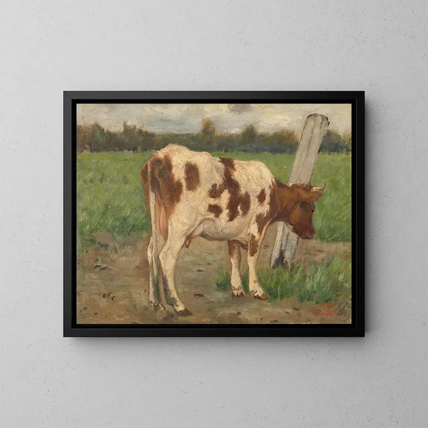 Vache - Geo Poggenbeek — oprawiony obraz na ścianie
