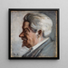 Georg Brandes - Michael Ancher — oprawiony obraz na ścianie