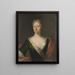 Sofia Gyllenstierna d'Ulaborg 1682–1722 - Georg Desmares — oprawiony obraz na ścianie