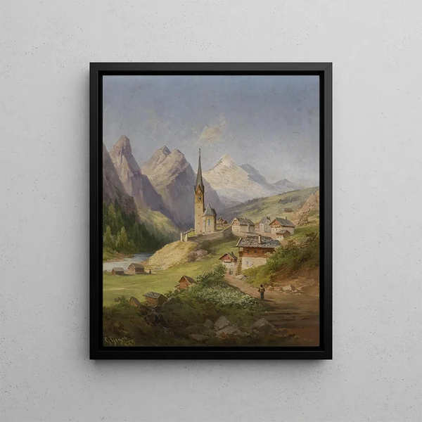 Georg Geyer - Blick auf Heiligenblut.webp