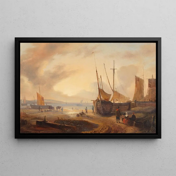 Georg Gillis van Haanen - Hafenansicht.webp