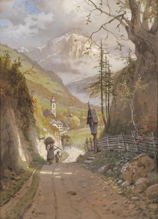 Georg Janny - Blick auf Ramsau bei Berchtesgaden.webp