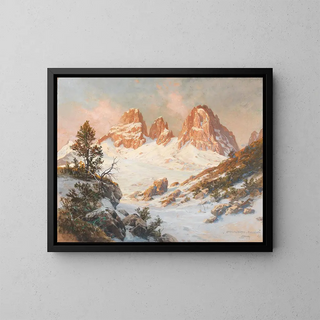 Georg Janny - Langkofelgruppe seen from the Pordoijoch.webp